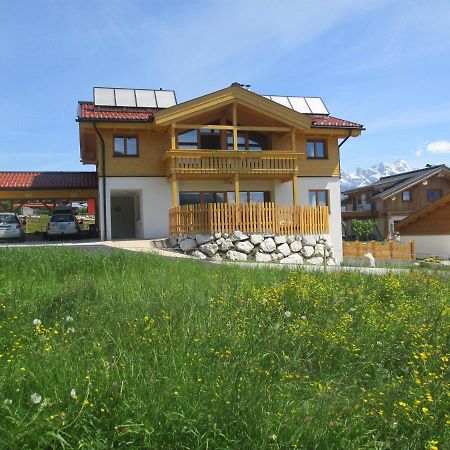 Penthousewohnung Mit Garten Sauna Pool Maishofen Kültér fotó