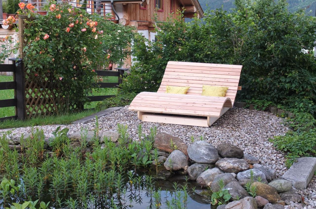Penthousewohnung Mit Garten Sauna Pool Maishofen Kültér fotó