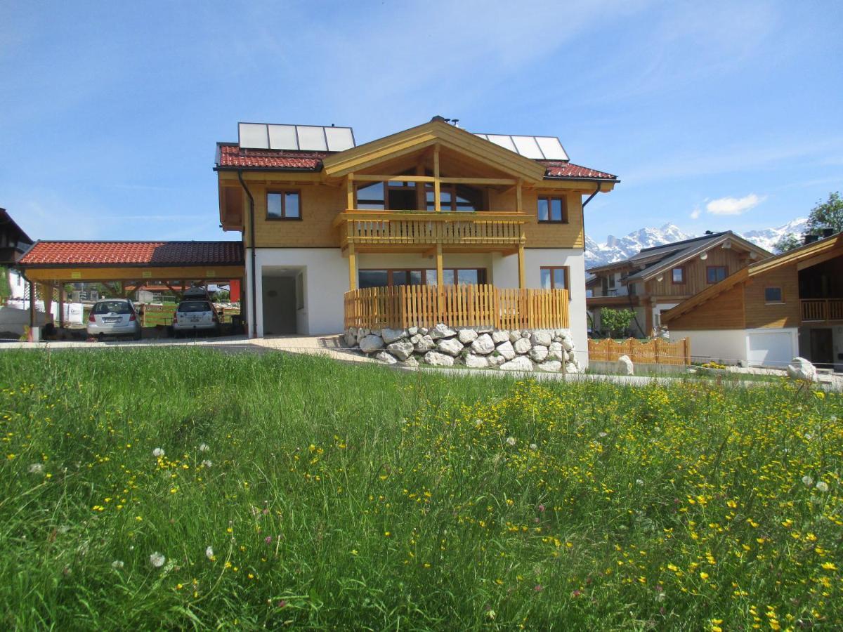 Penthousewohnung Mit Garten Sauna Pool Maishofen Kültér fotó
