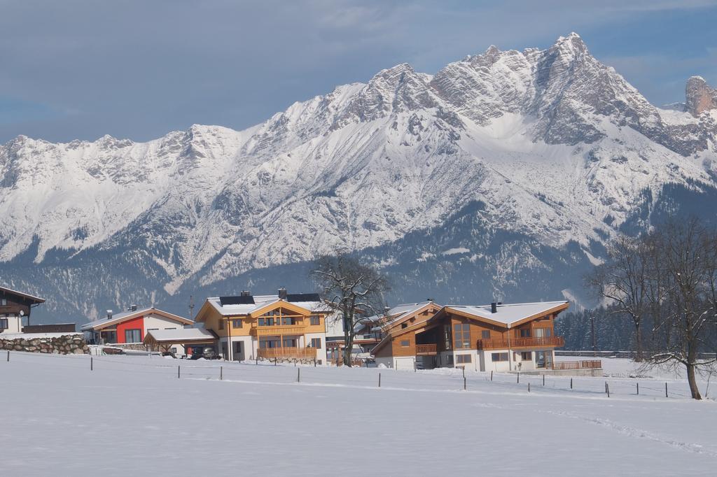 Penthousewohnung Mit Garten Sauna Pool Maishofen Szoba fotó
